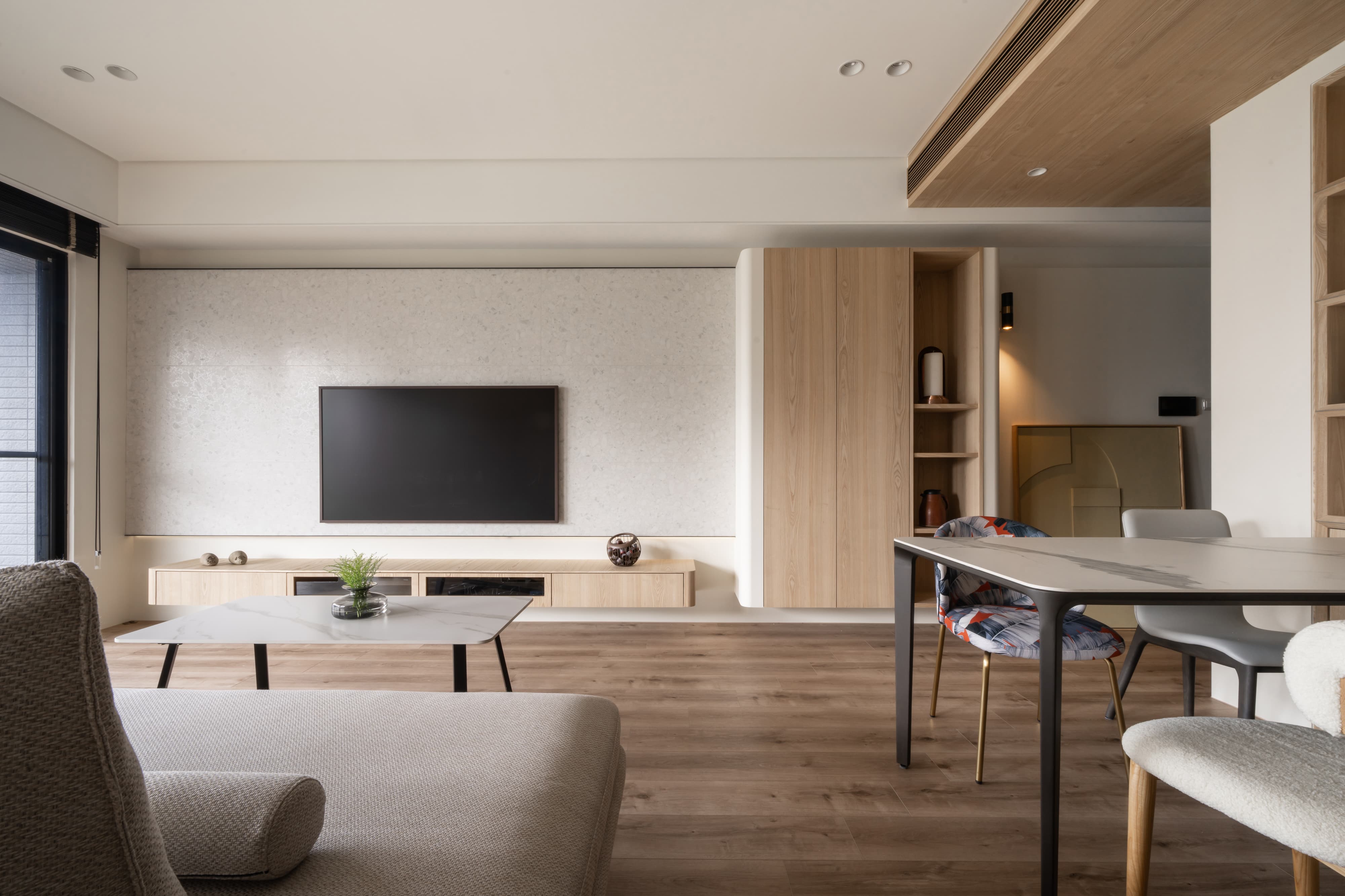 高雄室內設計｜22坪日系溫潤宅邸，細膩木質感打造療癒生活美學｜多莫生活設計